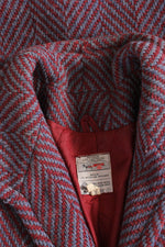 Avoca Wool Chevron Slouch Coat XS/S