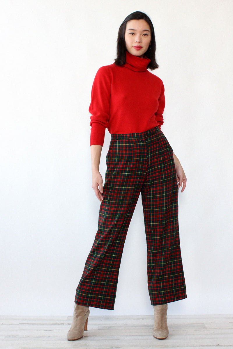 Brooks Brothers Plaid Wool Slacks M
