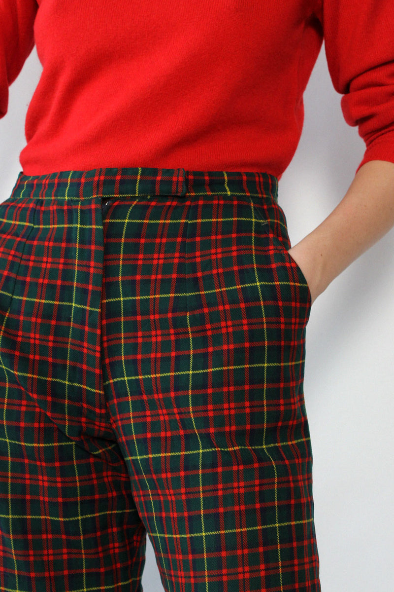 Brooks Brothers Plaid Wool Slacks M