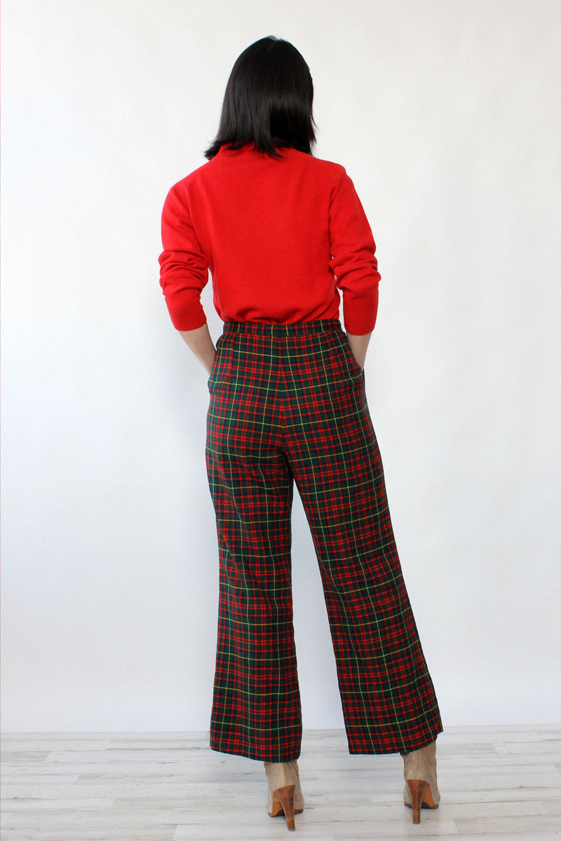 Brooks Brothers Plaid Wool Slacks M