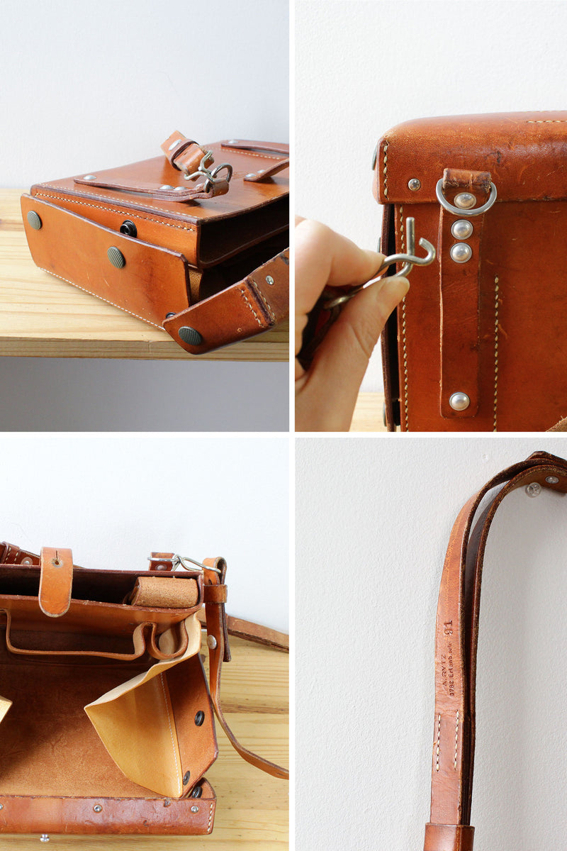 Swiss leather medic bag Clearance