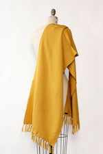 Basile Italian Mustard Wool Shawl