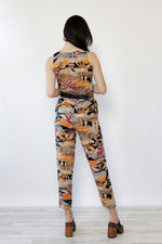 Tropical Batik Jumpsuit S