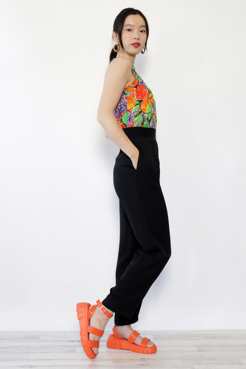 Pleated Waist Slacks M