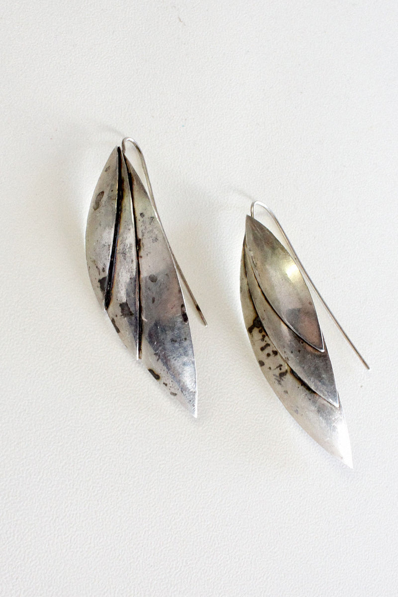 Sterling Feather Drops
