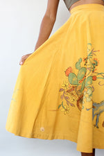 Sandeze Handpainted Circle Skirt XS