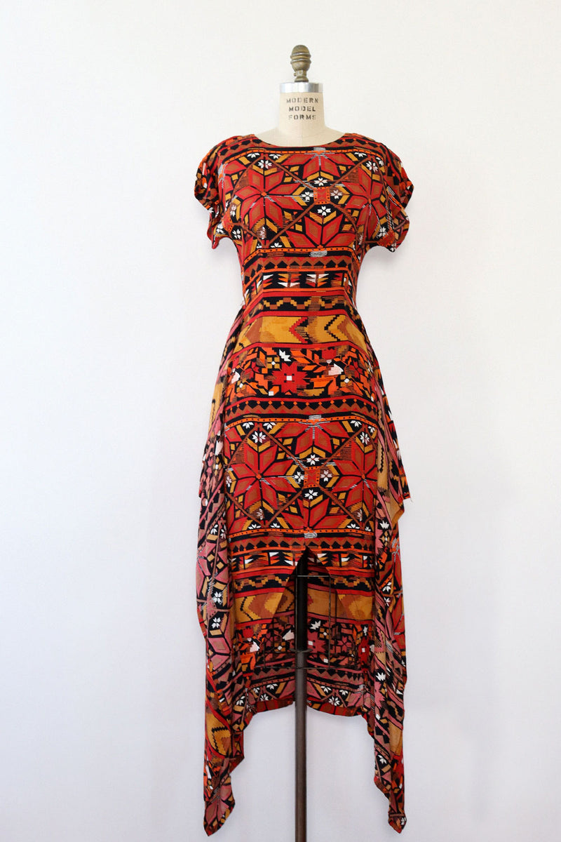Southwest Front Wrap Dress S