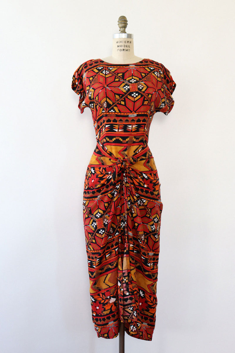Southwest Front Wrap Dress S