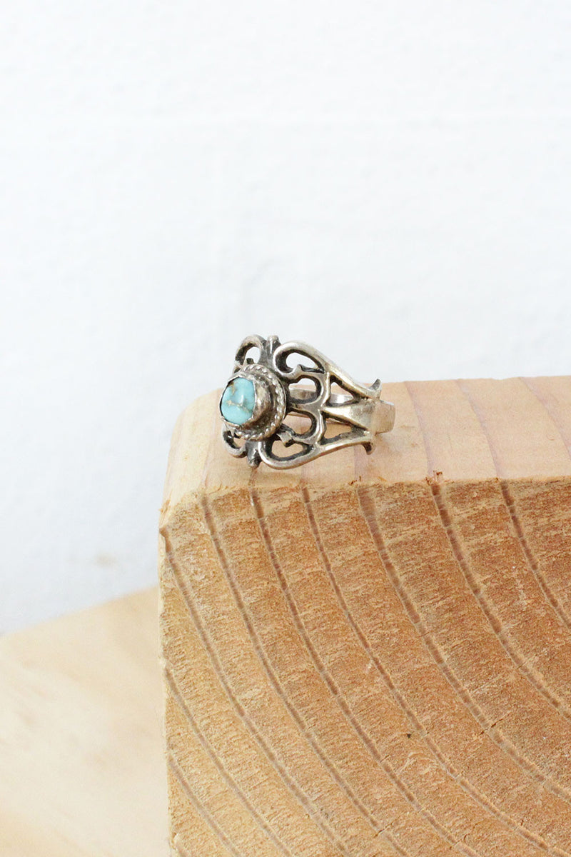 Blossoming Turquoise Ring