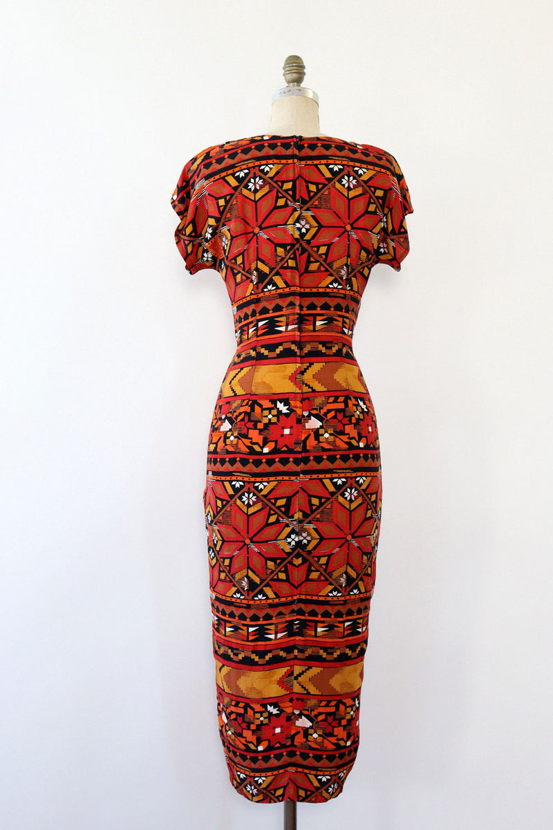Southwest Front Wrap Dress S