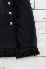 Full Fringe Pencil Skirt XS