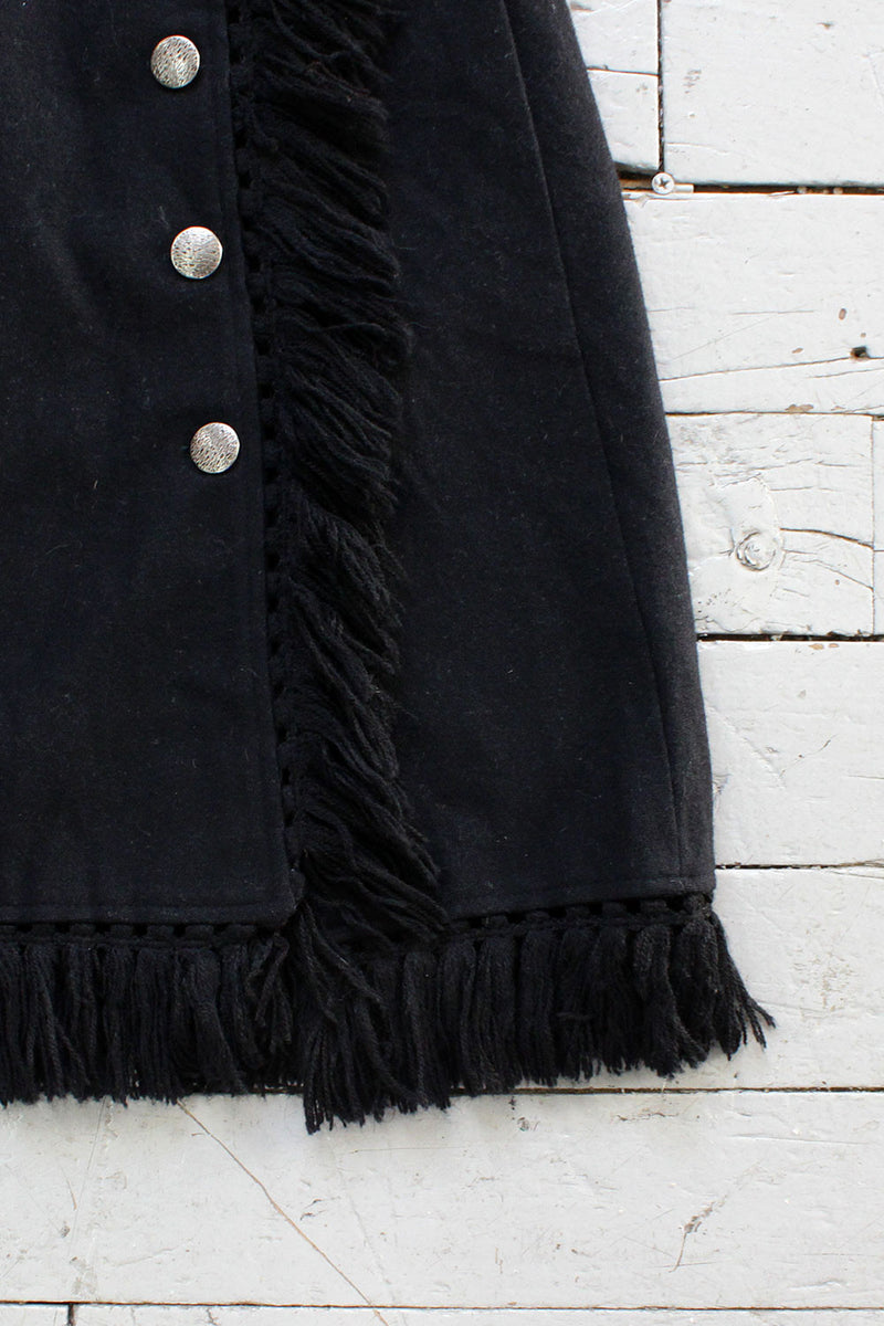 Full Fringe Pencil Skirt XS