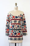 Eileen Pop Floral Tunic M