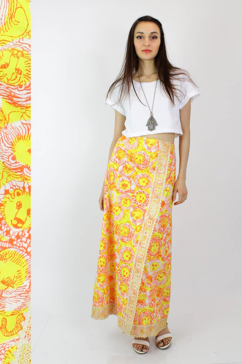 60s Lilly Pulitzer Summer Life Skirt S