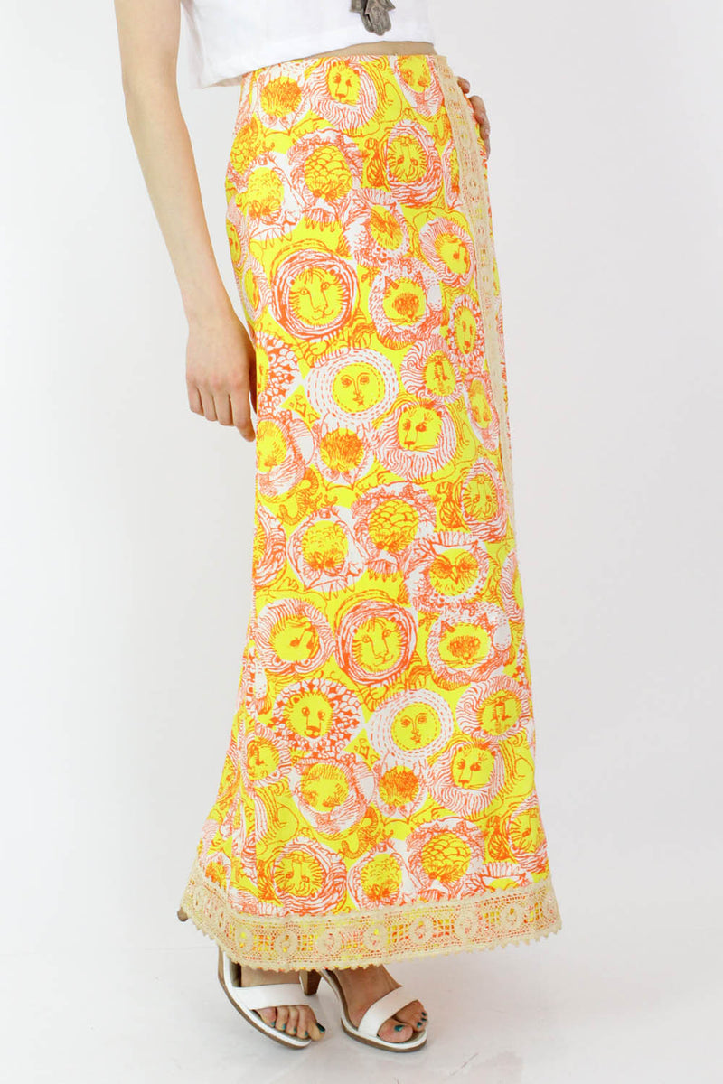 60s Lilly Pulitzer Summer Life Skirt S