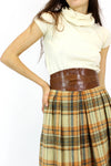 leather obi belt