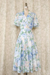 Carol Anderson Watercolor Floral Dress L