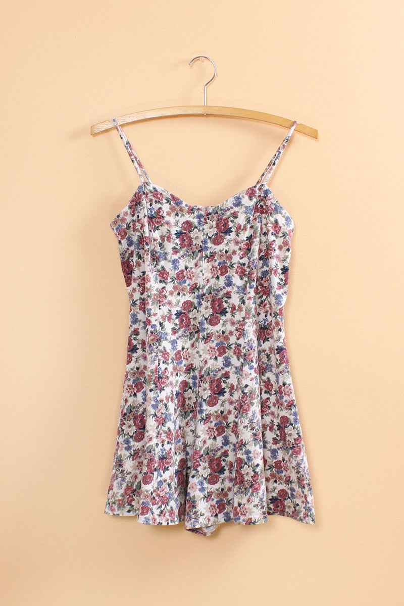 Hana Ditsy Floral Romper M