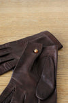 Carob Leather Gloves