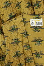 Mr. Mort Quilted Deep-V Dress XS