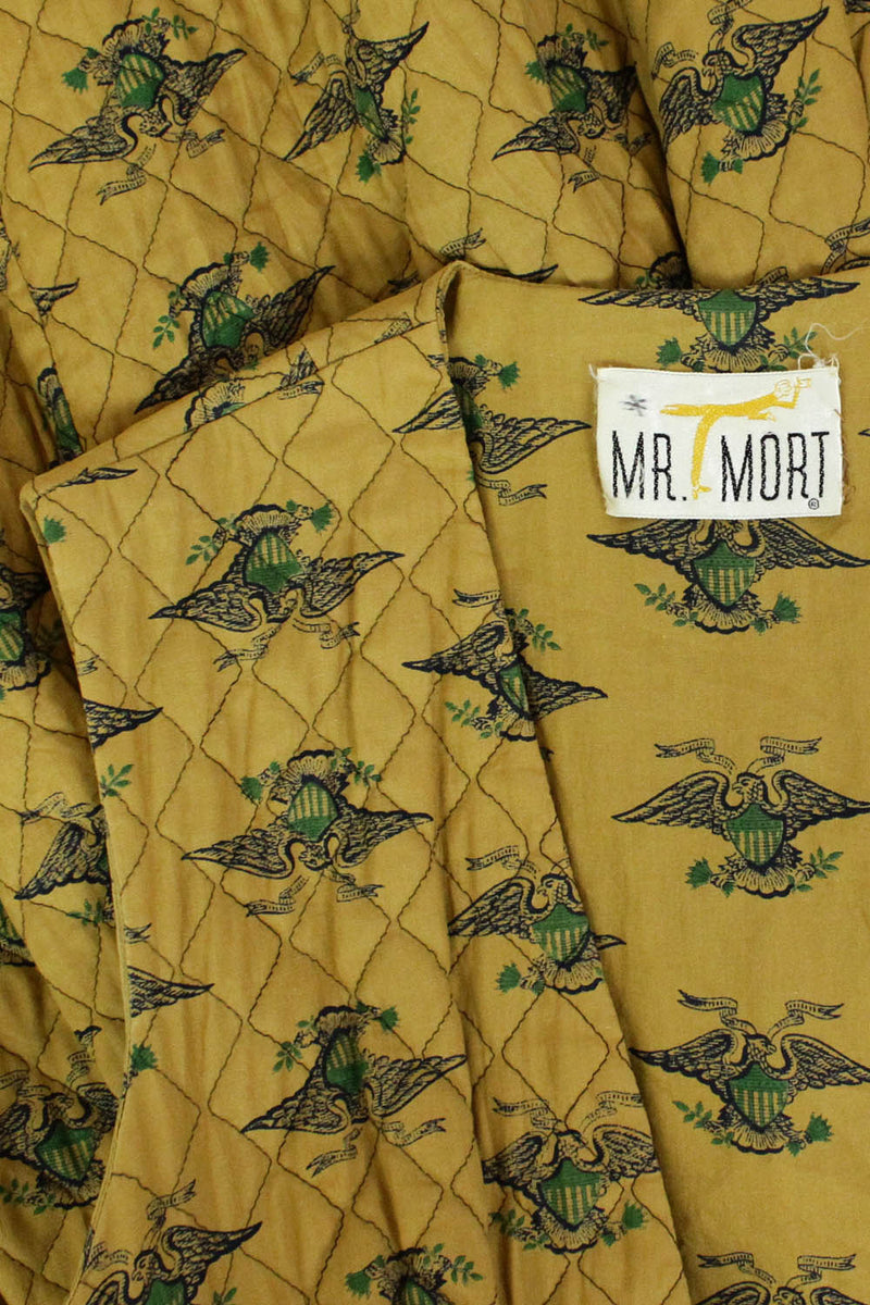 Mr. Mort Quilted Deep-V Dress XS