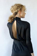 Manning Silver Cowl Neck Gown XS/S