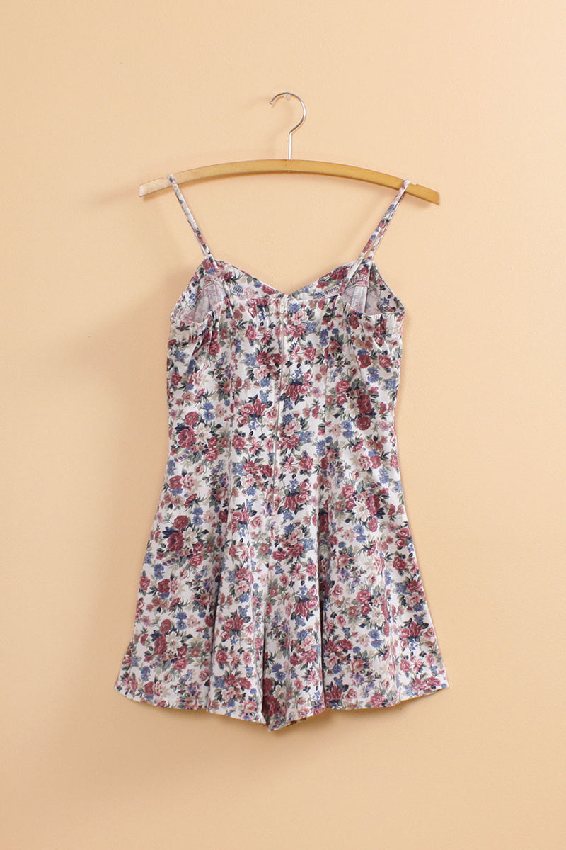Hana Ditsy Floral Romper M