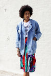 Sergio Valente Long Denim Jacket S/M