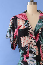 Karen Alexander Lost in the Tropics Flare Dress XS/S