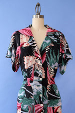 Karen Alexander Lost in the Tropics Flare Dress XS/S