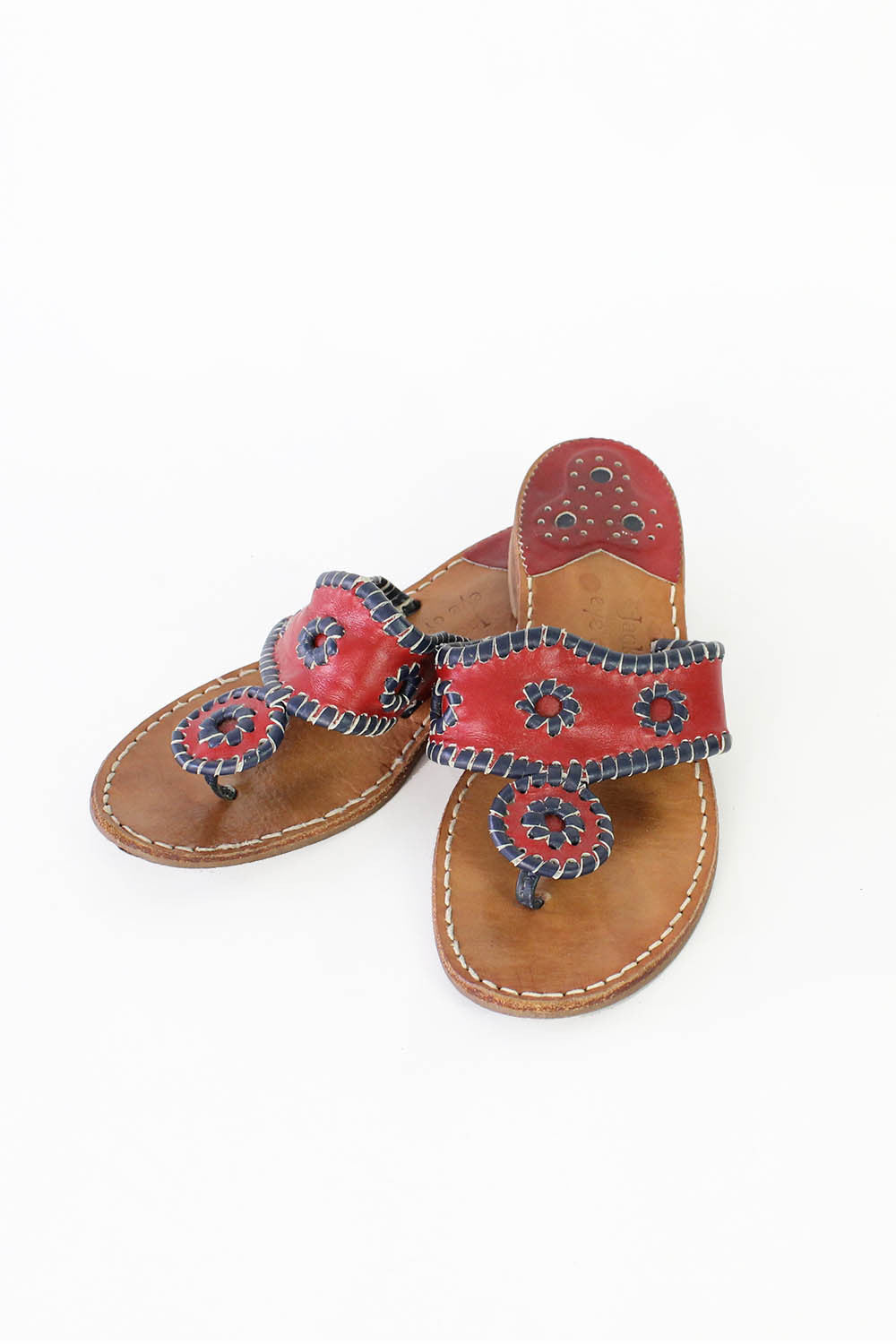 Jack Rogers Leather Flip Flops 7
