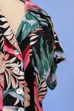 Karen Alexander Lost in the Tropics Flare Dress XS/S