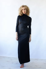 Manning Silver Cowl Neck Gown XS/S