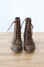 Laredo Sepia Kiltie Boots 7