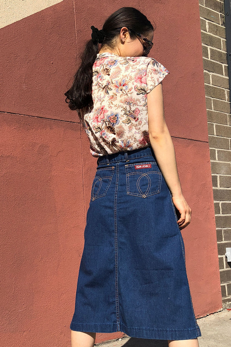 Bonjour Denim Skirt XS