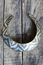 Woven Mix Metal Choker