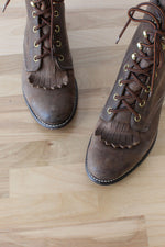 Laredo Sepia Kiltie Boots 7