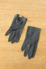 Slate Leather Gloves