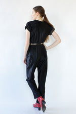 Champ Satin Wrap Jumpsuit S/M