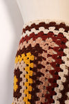 Granny Crochet Fringe Shawl
