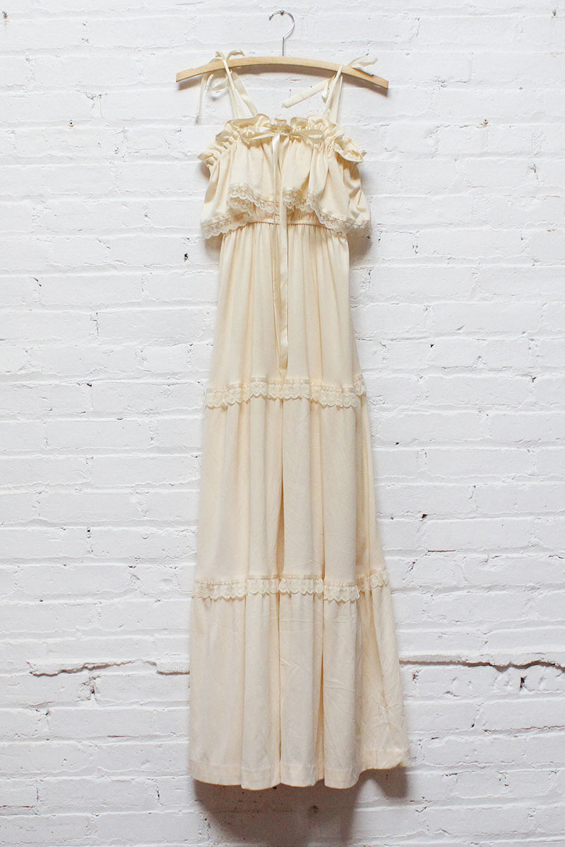 Cream Layer Dress XS/S