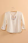 Daphne Embroidered Top XS/S