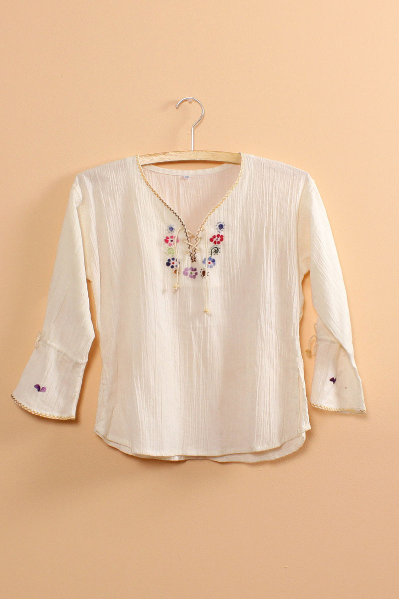 Daphne Embroidered Top XS/S