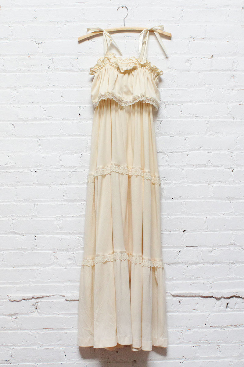 Cream Layer Dress XS/S