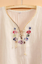 Daphne Embroidered Top XS/S