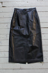 Nappa Leather Pencil Skirt S/M