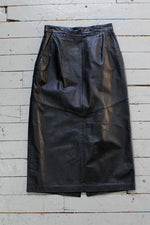 Nappa Leather Pencil Skirt S/M