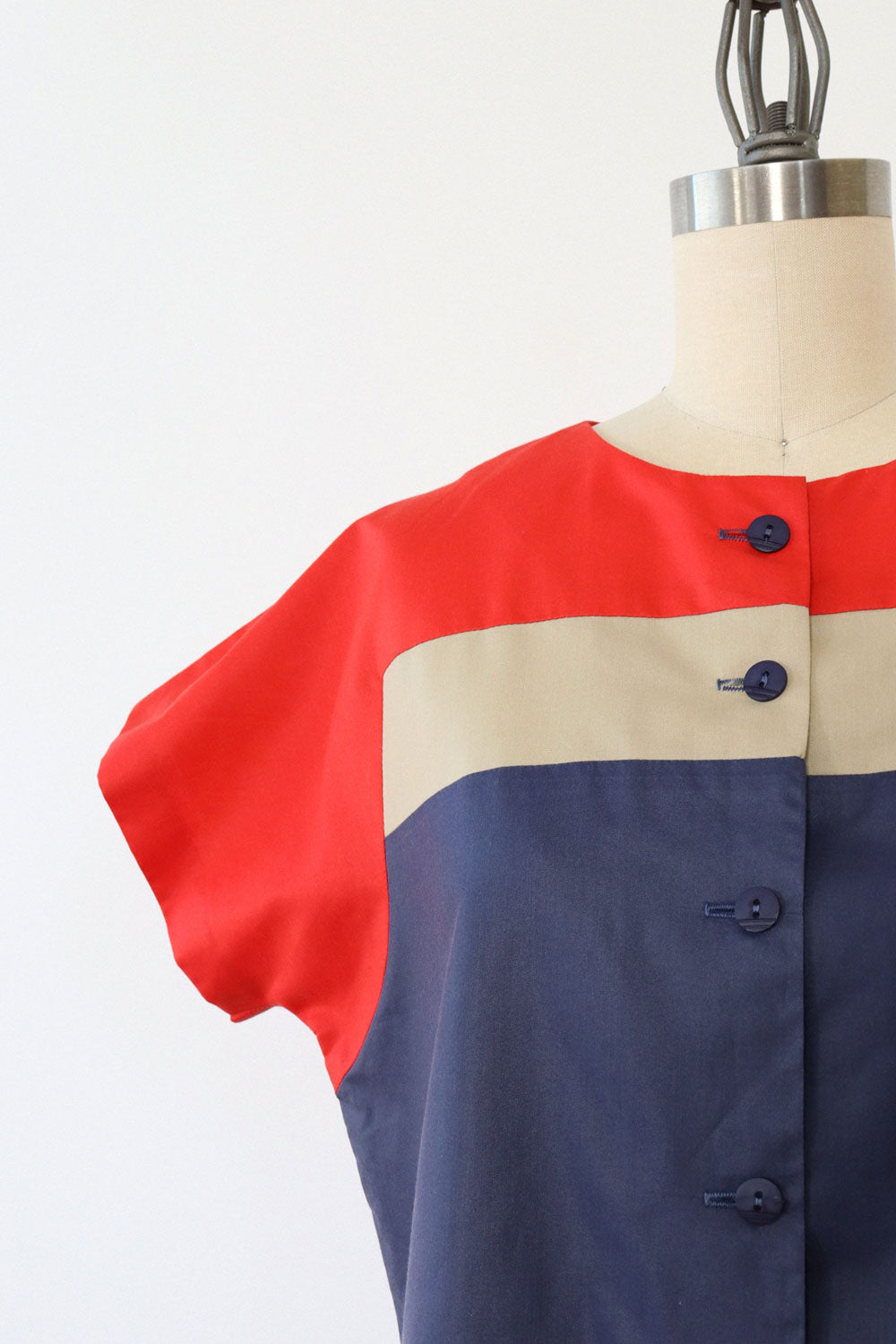 Brenner Colorblock Boxy Top M
