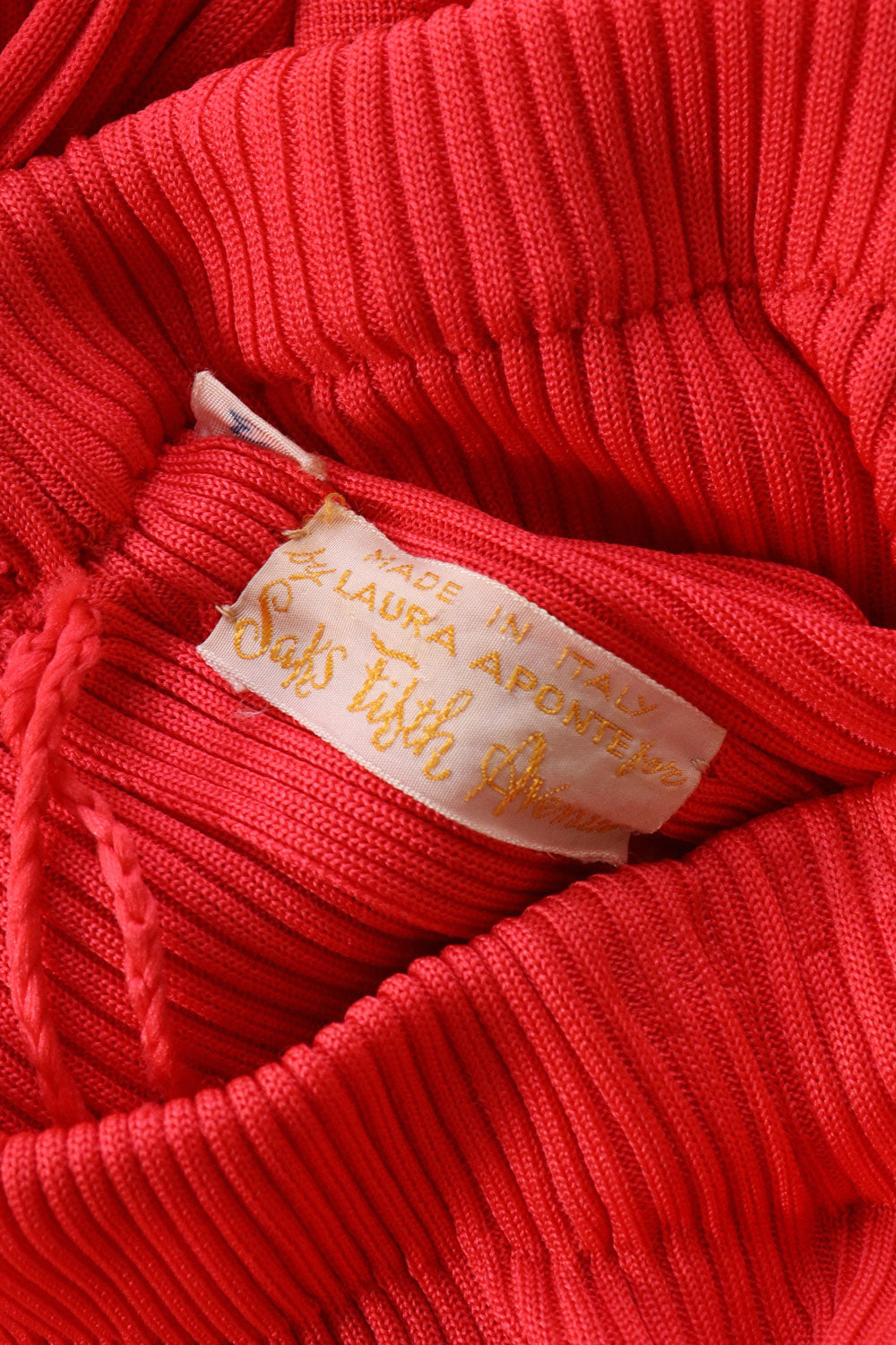 Laura Aponte Coral Silk Rib Pants M – OMNIA
