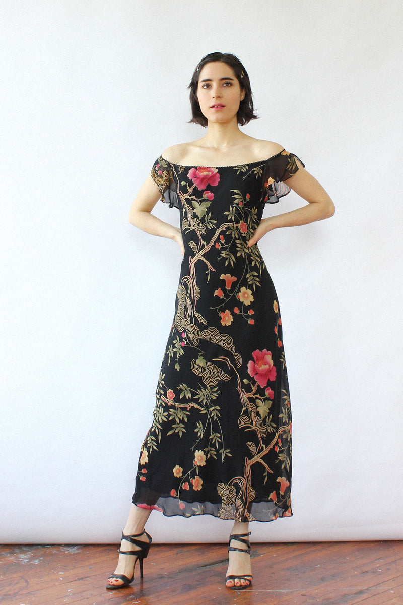 Nolita Floral Flutter Dress M/L